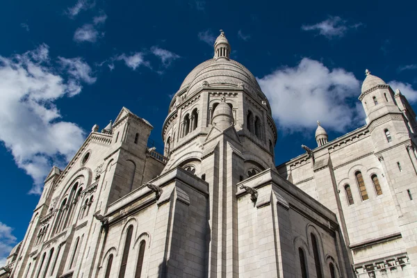 A arquitetura externa de Sacre Coeur, Montmartre, Paris, Fra — Fotografia de Stock