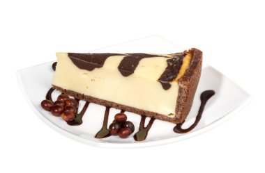 çikolata soslu Cheesecake