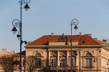 centrum van de stad van Warschau, Polen