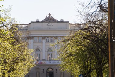 centrum van de stad van Warschau, Polen