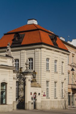 centrum van de stad van Warschau, Polen