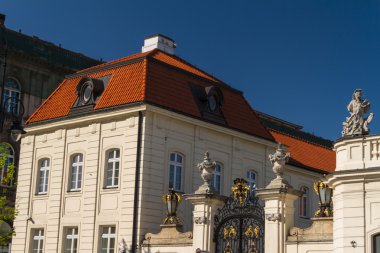 centrum van de stad van Warschau, Polen