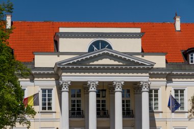 centrum van de stad van Warschau, Polen