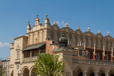 Krakow, Polonya bina sukiennice