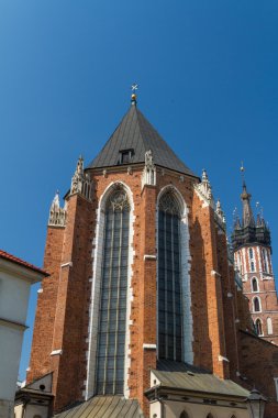 St mary's basilica Krakow, Polonya