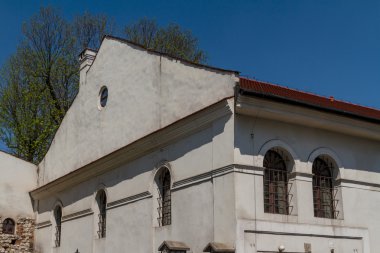 Krakow - Kazimierz 'in eski Yahudi bölgesinde eşsiz bir mimari.