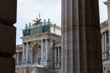 Heldenplatz hofburg kompleksi, Viyana, Avusturya