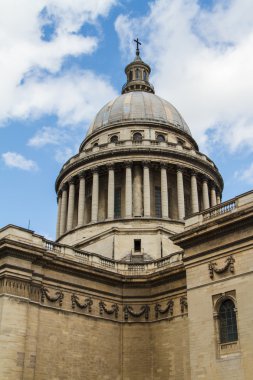 The Pantheon building in Paris clipart