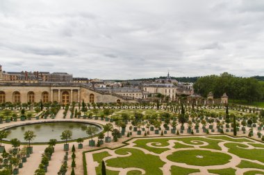 ünlü paris yakınlarındaki palace versailles, Fransa ile güzel garde