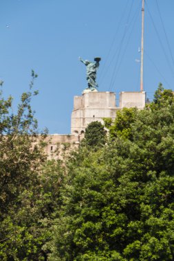 castel sant bilinen hadrian Mozolesi angelo, Roma, İtalya.