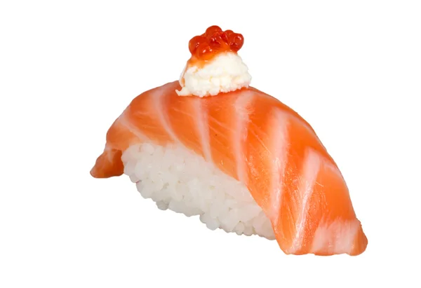 Sushi Lachs Sake — Stockfoto