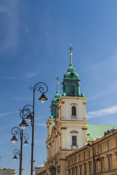 Iglesia de la Santa Cruz (Kosciol Swietego Krzyza), Varsovia, Polonia — Foto de Stock