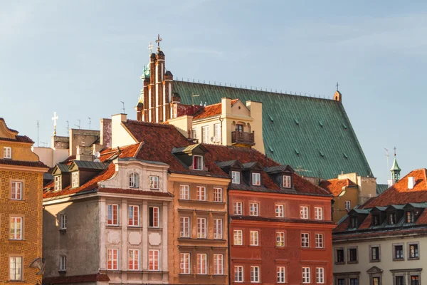 Замковая площадь в Варшаве — стоковое фото