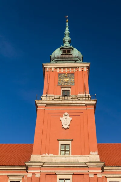 Varsóvia, Polónia. Cidade Velha - famoso Castelo Real. Mundo UNESCO Her — Fotografia de Stock