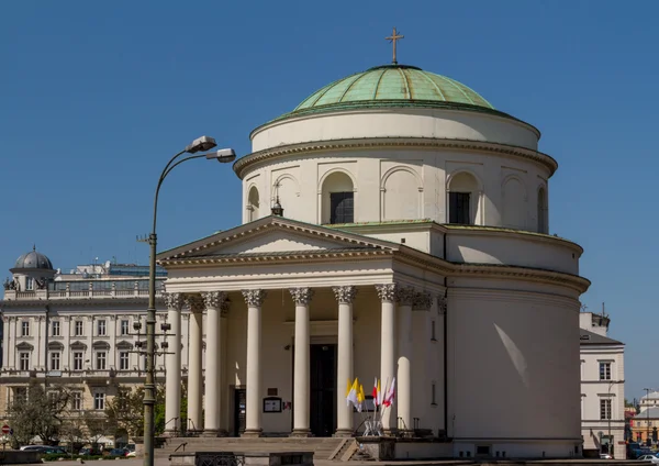 Biserica Sfântul Alexandru din Varșovia — Fotografie, imagine de stoc