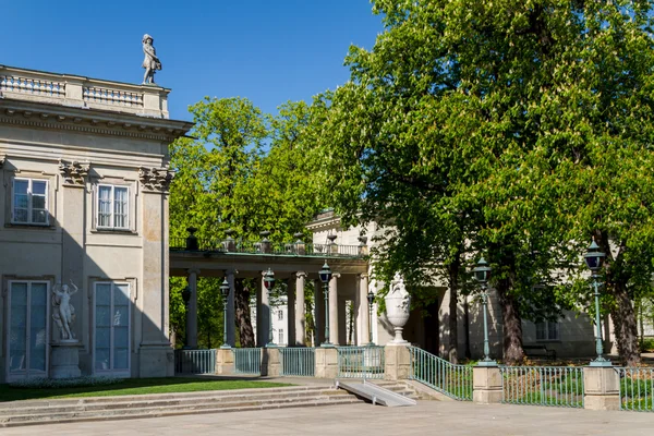 Lazienki 공원, 바르샤바 Lazienki 궁전입니다. Lazienki Krolewski — 스톡 사진