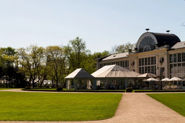 stock image Lazienki Park, Warsaw. Lazienki Krolewskie.