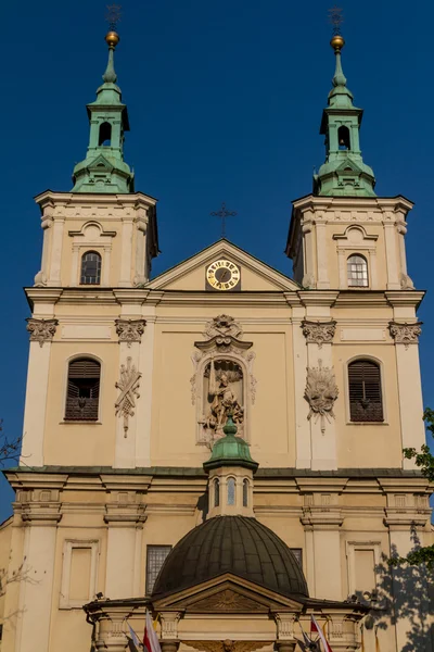 Antigua Iglesia de los Santos. Florian en Cracovia. Polonia —  Fotos de Stock