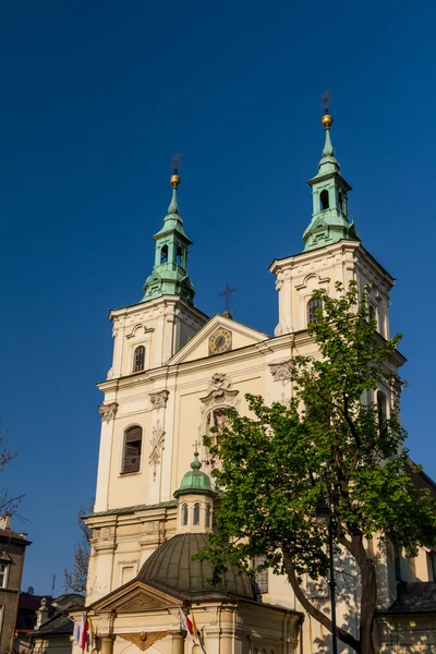 Старая церковь Св. Флориан в Кракове. Польша — стоковое фото
