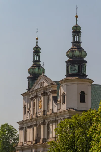 Ιστορικό κτήριο στην Κρακοβία. Πολωνία — Φωτογραφία Αρχείου