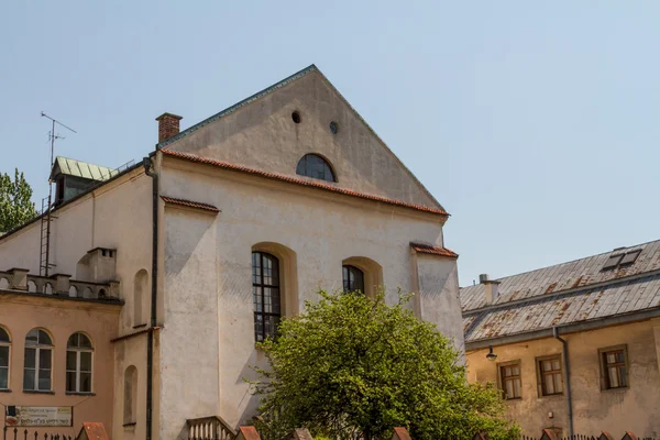 Gamla synagogan izaaka i kazimierz-distriktet i Kraków, Polen — Stockfoto