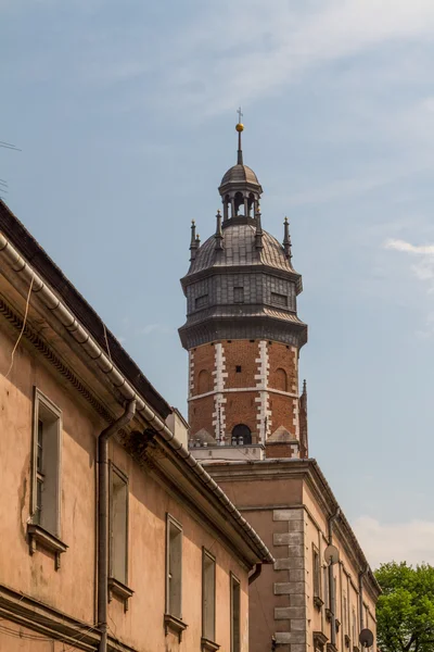 Krakow - a unique architecture in the old Jewish district of Kaz — Stock Photo, Image