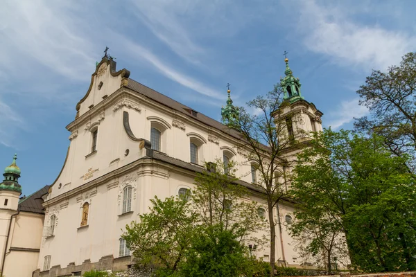 Catedral en el casco antiguo de Cracovia — Foto de Stock