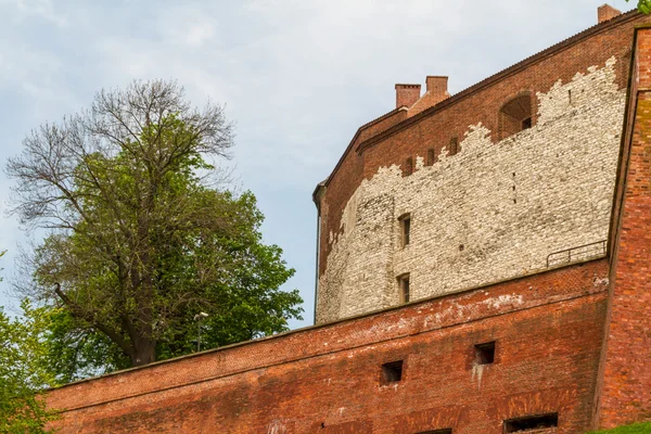 Castillo real en Wawel, Cracovia — Foto de Stock