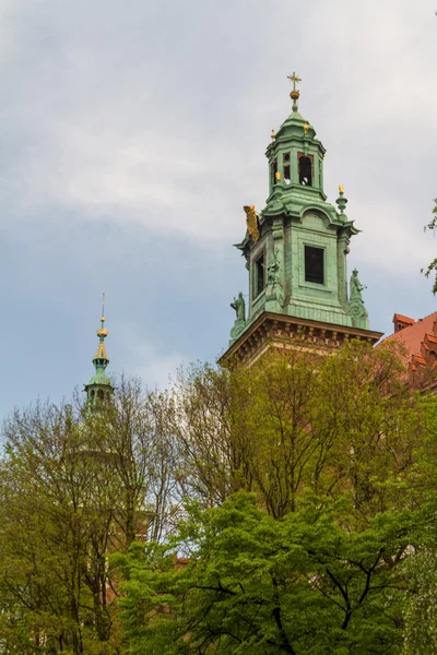 Kungliga slottet på wawel, krakow — Stockfoto