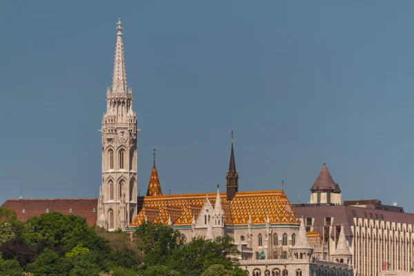 马蒂亚斯教会在匈牙利首都布达佩斯 — 图库照片