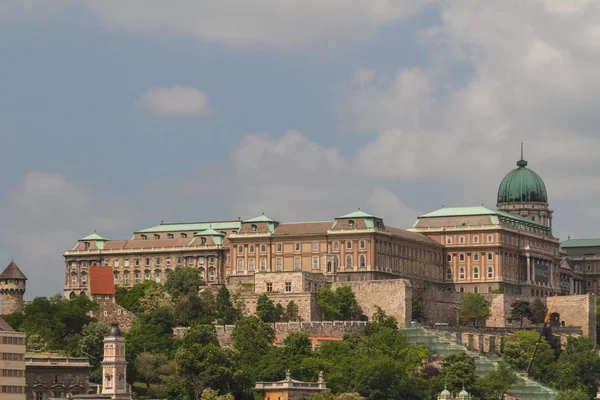 Widok zabytków w Budapeszcie — Zdjęcie stockowe