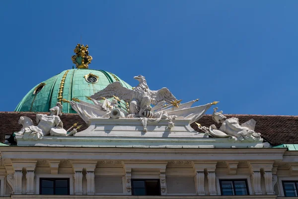 Palácio e monumento de Hofburg. Viena.Áustria . — Fotografia de Stock