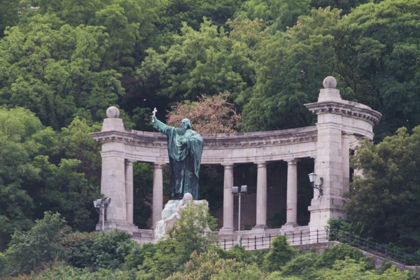 stock image Gellert hill in Budapest