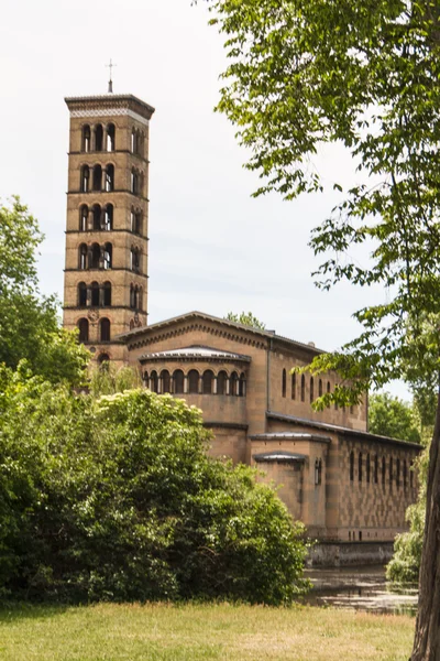 Церква в Потсдамі Німеччини до Всесвітньої спадщини ЮНЕСКО — стокове фото