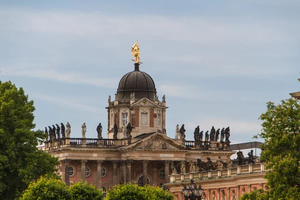 Nový palác v Postupimi Německo na seznam světového dědictví unesco — Stock fotografie