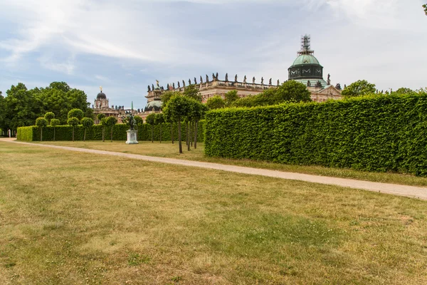 새로운 궁전 포츠담 독일 유네스코 세계 유산 목록에 — 스톡 사진