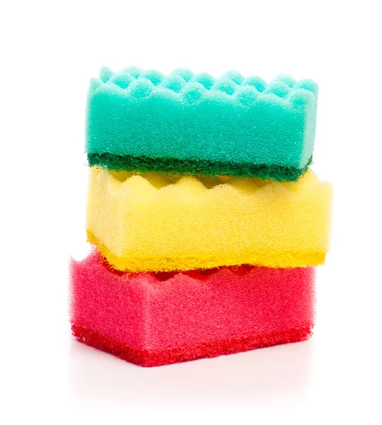 Sponges for cleaning Royalty Free Stock Images