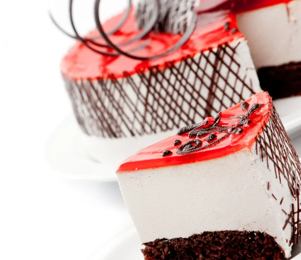 Клубничный торт — стоковое фото