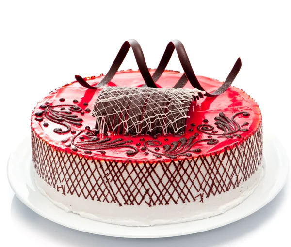 Клубничный торт — стоковое фото