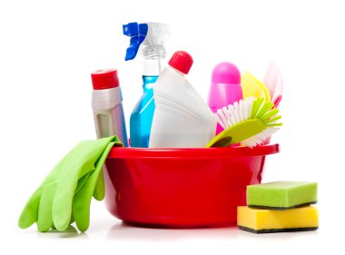 Cleaning supplies clipart