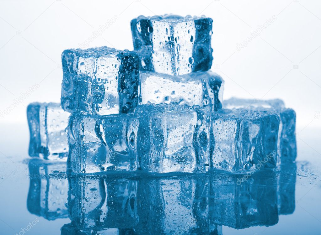Melting ice