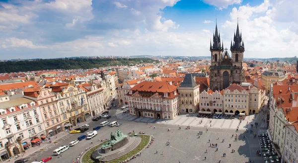 Prag şehir. Panorama — Stok fotoğraf