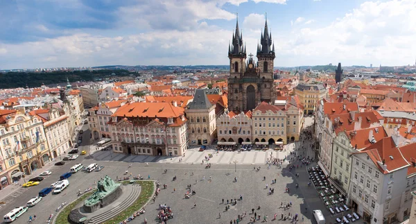布拉格市。全景图 — 图库照片