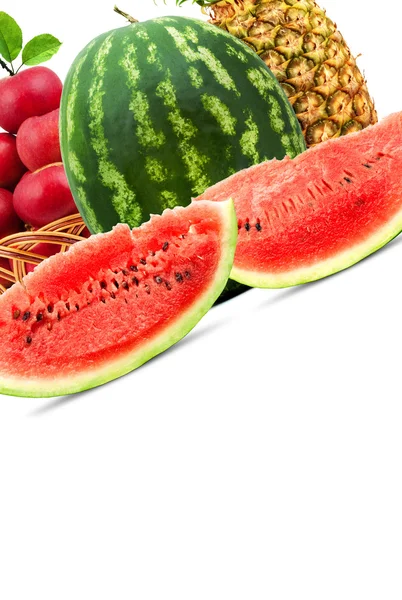 Pestré zdravé ovoce — Stock fotografie