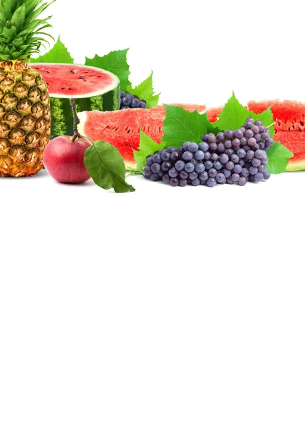 Färgglada friska frukt — Stockfoto