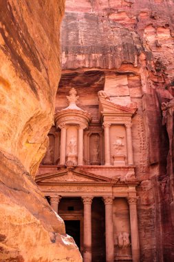 Petra in Jordan clipart