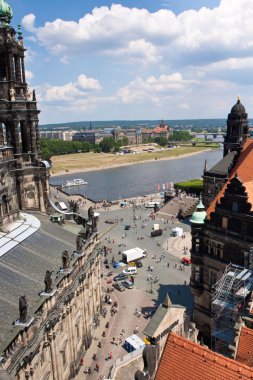 büyük panorama Dresden, Almanya