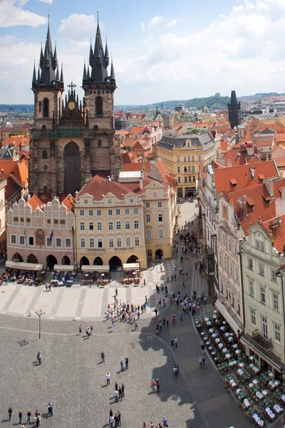 Прага. Панорама — стоковое фото