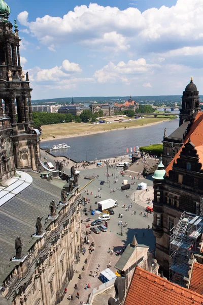 Stock image Huge panorama of Dresden, Germany