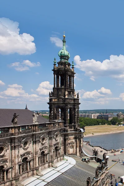 Enorme panorama de Dresde, Alemania —  Fotos de Stock